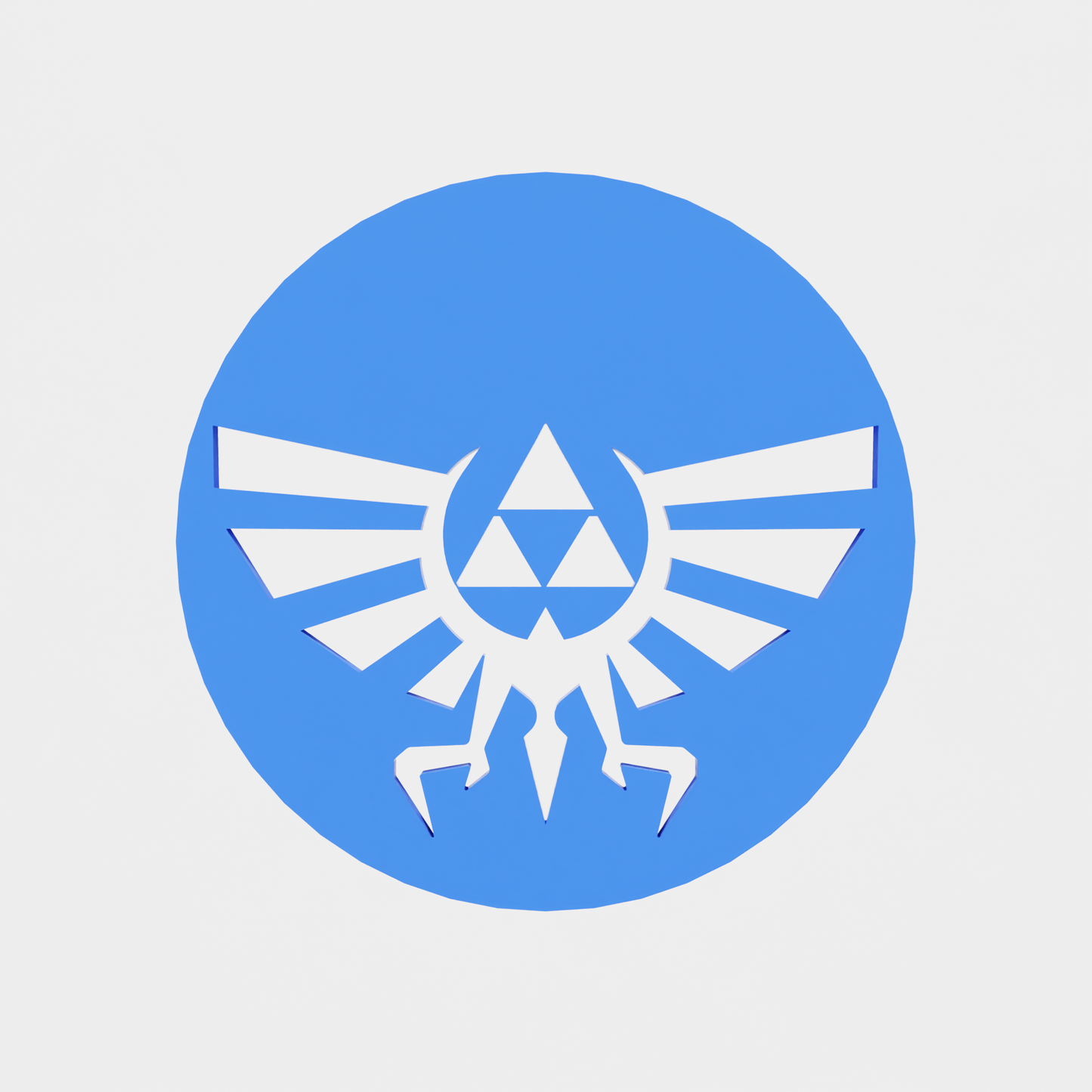 Wing‑Crest Gobo Disk