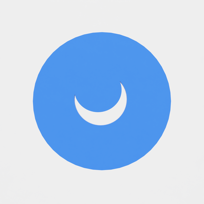 Crescent Aperture Gobo Disk