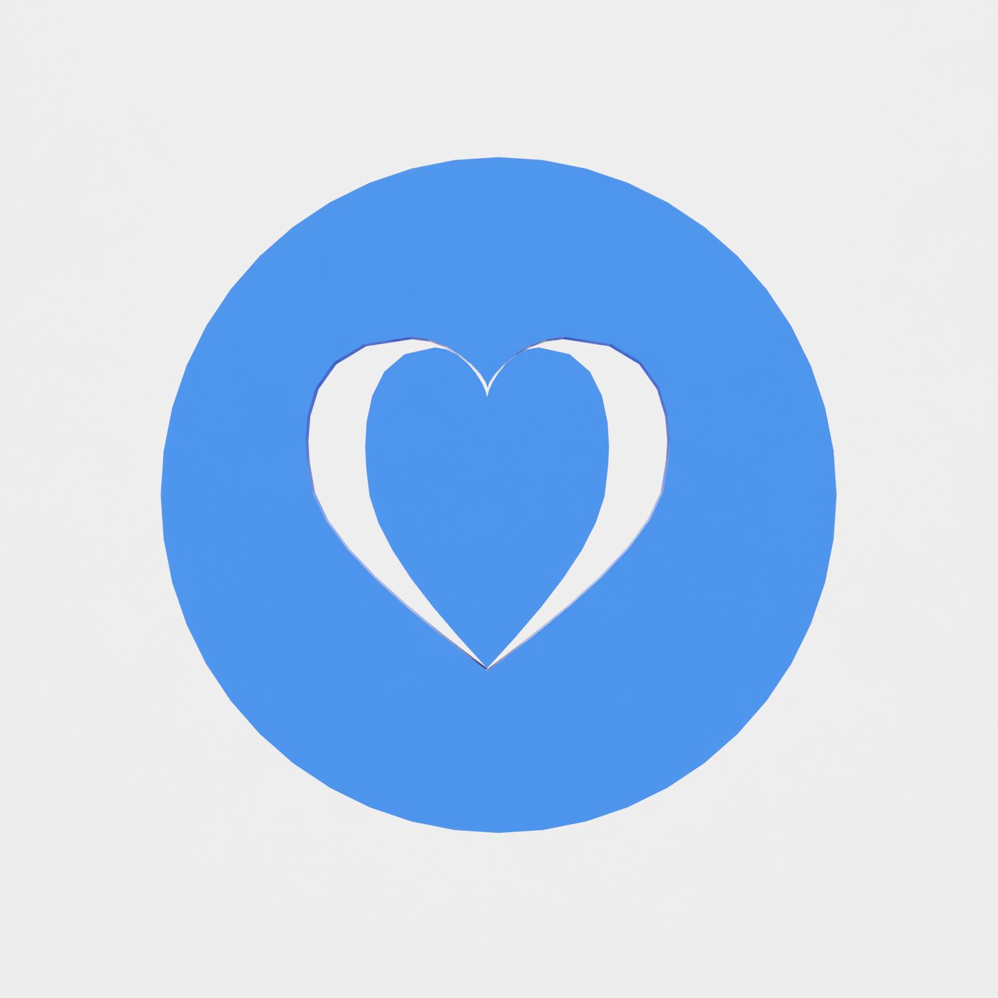 Dual‑Heart Gobo Disk