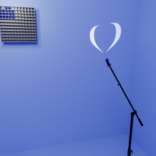 Dual‑Heart Gobo Disk