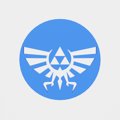 Wing‑Crest Gobo Disk