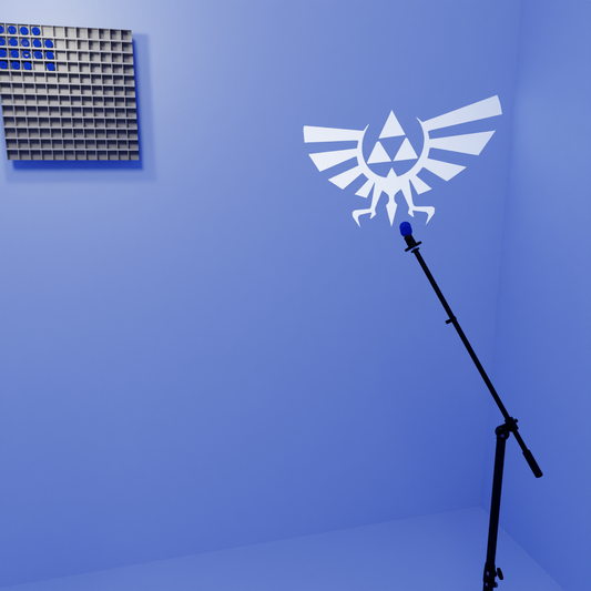 Wing‑Crest Gobo Disk
