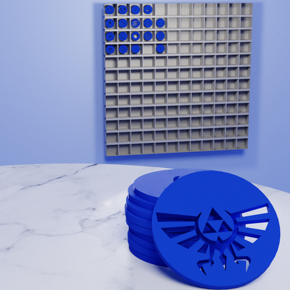 Wing‑Crest Gobo Disk